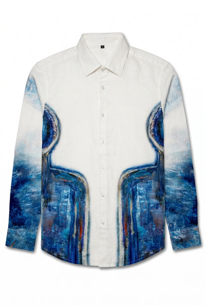 Samadhi Linen Shirt by geemeeo X Priyanka Chandra