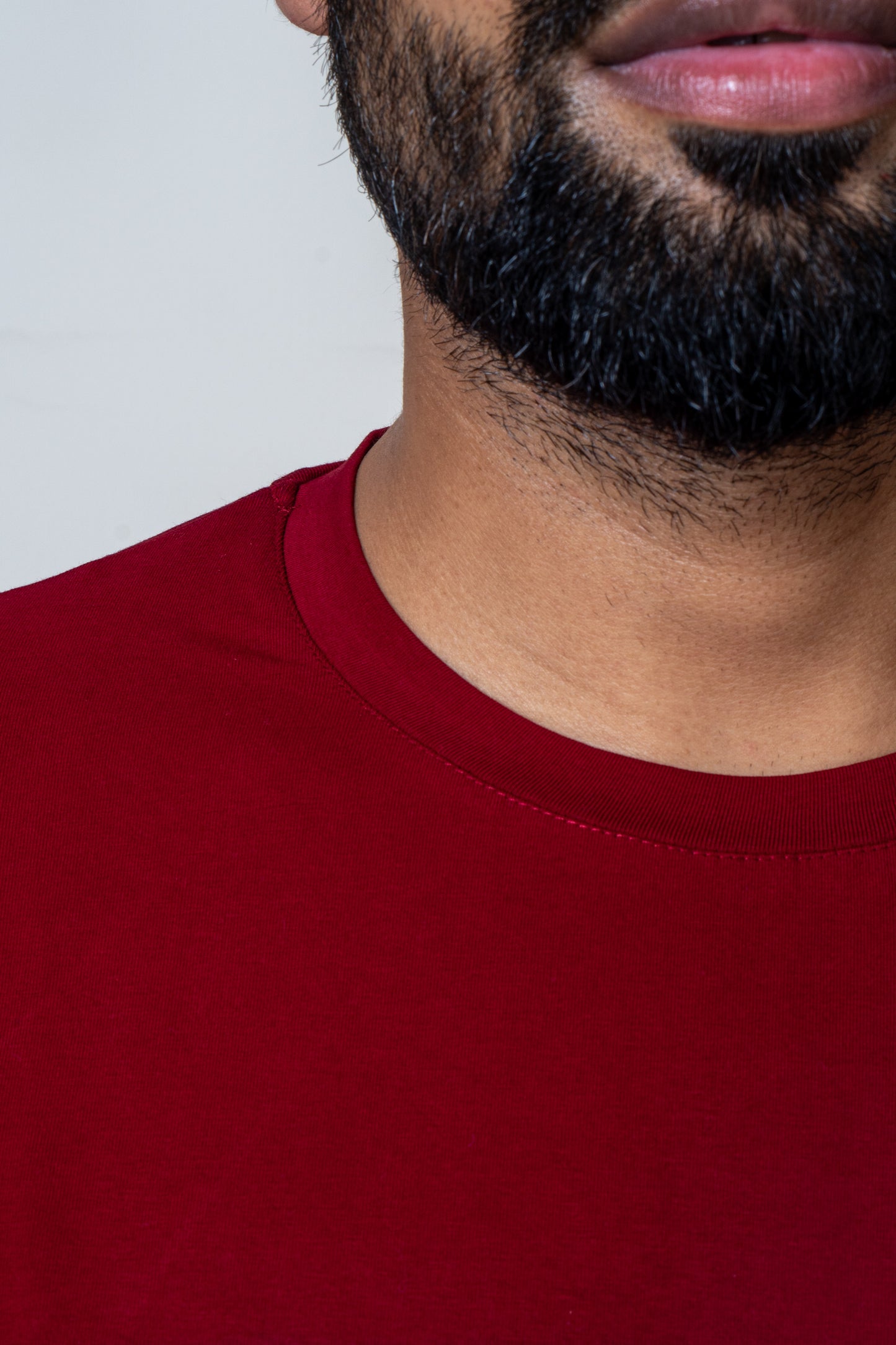 Sooma Regular Fit T-shirt detail — limited edition art print by Priyanka Chandra