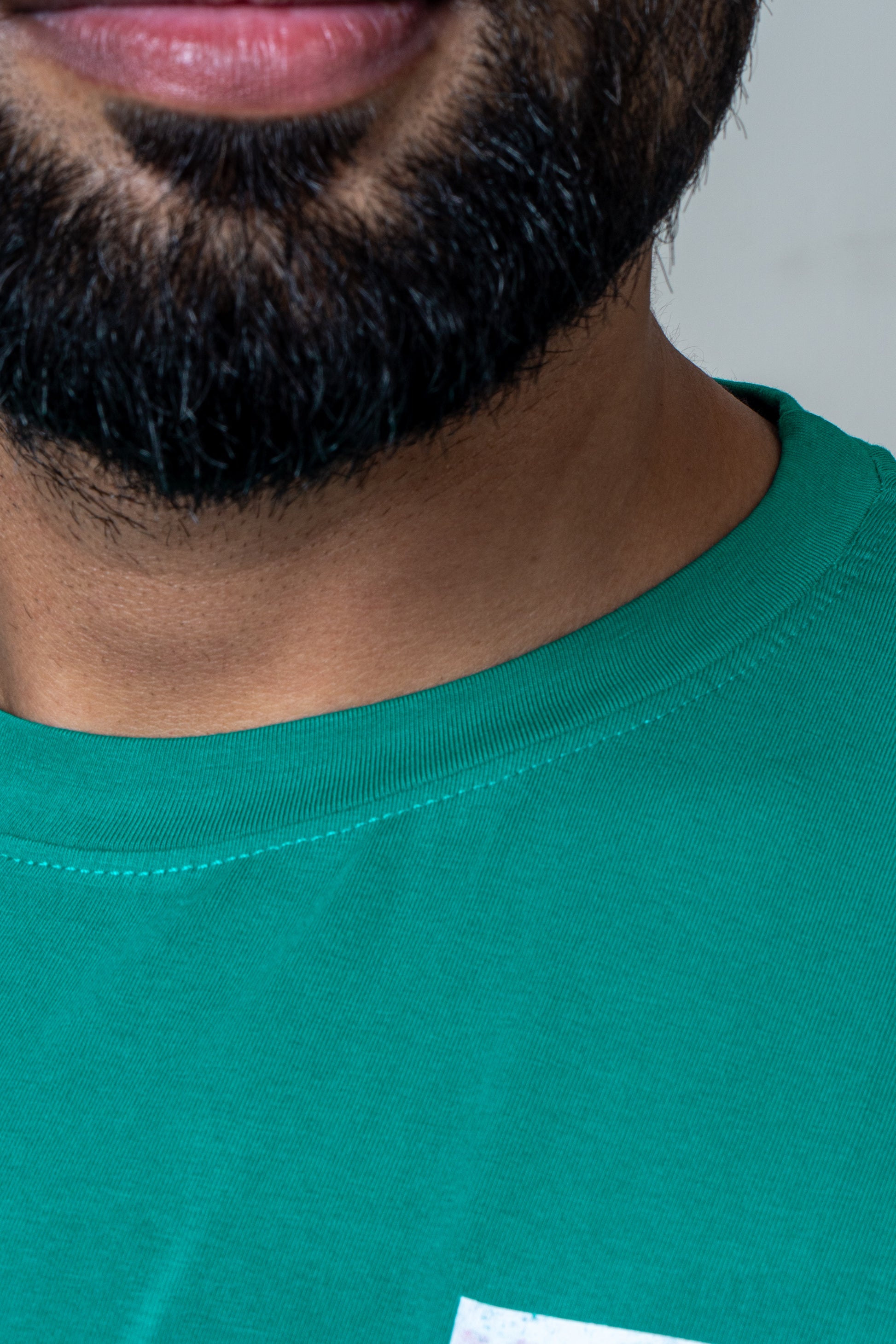 Sooka Regular Fit T-shirt detail — limited edition art print by Priyanka Chandra