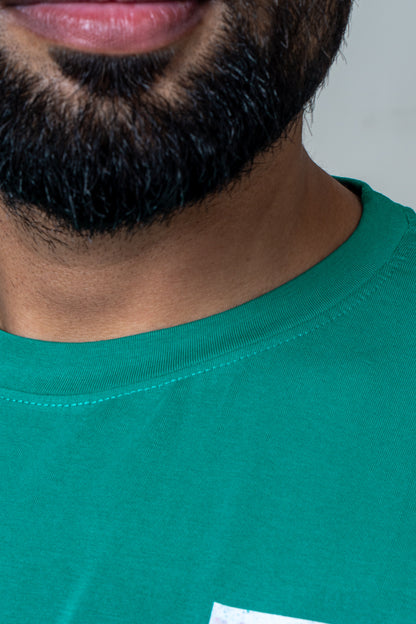 Sooka Regular Fit T-shirt detail — limited edition art print by Priyanka Chandra