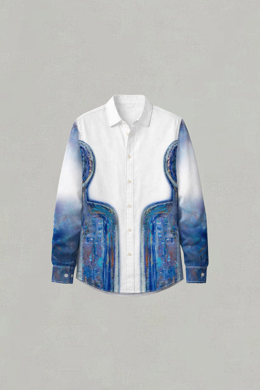 Samadhi Linen Shirt by geemeeo X Priyanka Chandra