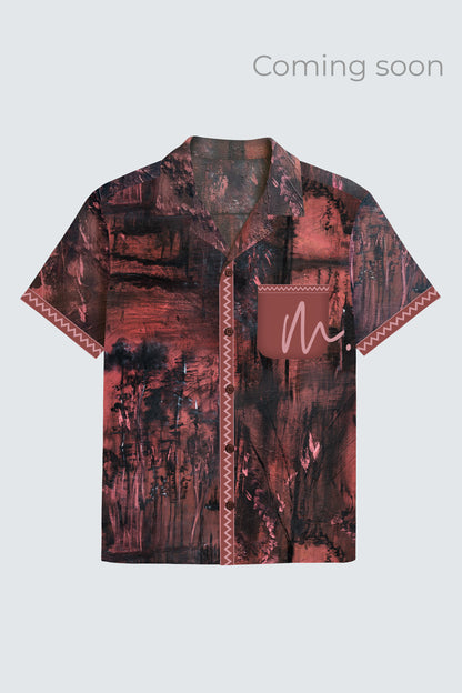 Aura Linen Shirt by geemeeo X Priyanka Chandra