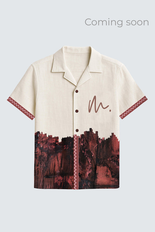 Eden Linen Shirt by geemeeo X Priyanka Chandra