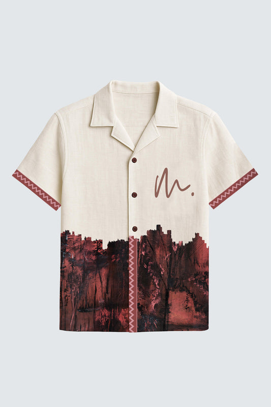 Eden Linen Shirt by geemeeo X Priyanka Chandra