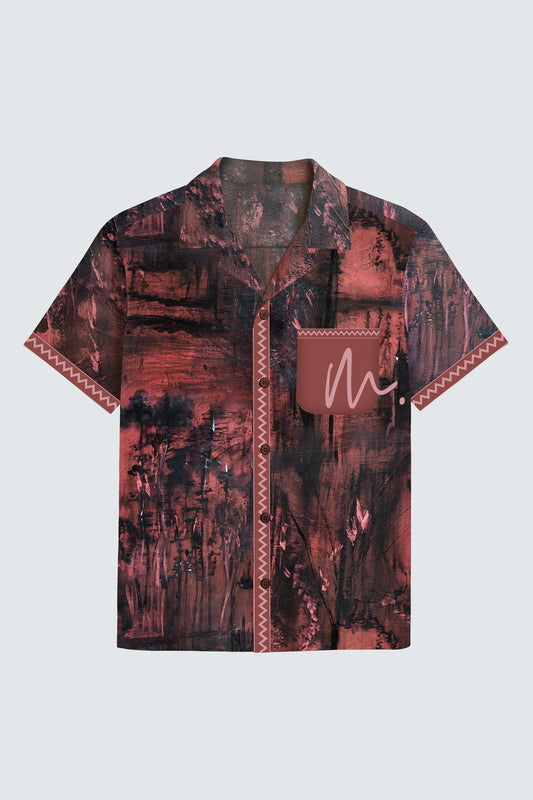 Aura Linen Shirt by geemeeo X Priyanka Chandra
