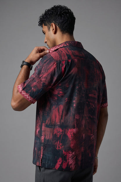 Aura Linen Shirt by geemeeo X Priyanka Chandra