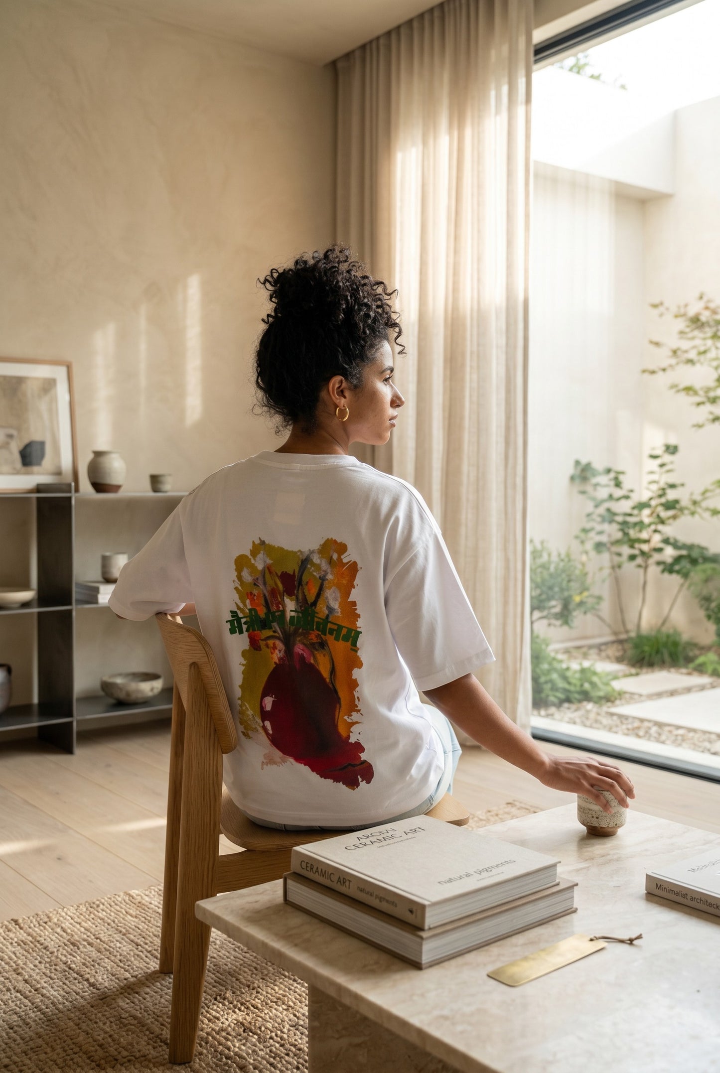 DOKAI Oversized T-shirt by geemeeo X Priyanka Chandra