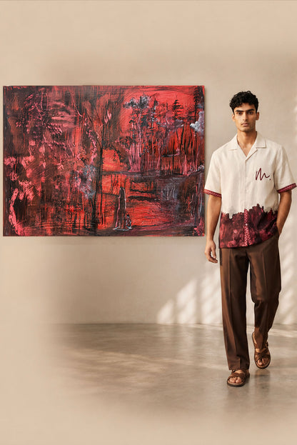 Eden Linen Shirt by geemeeo X Priyanka Chandra