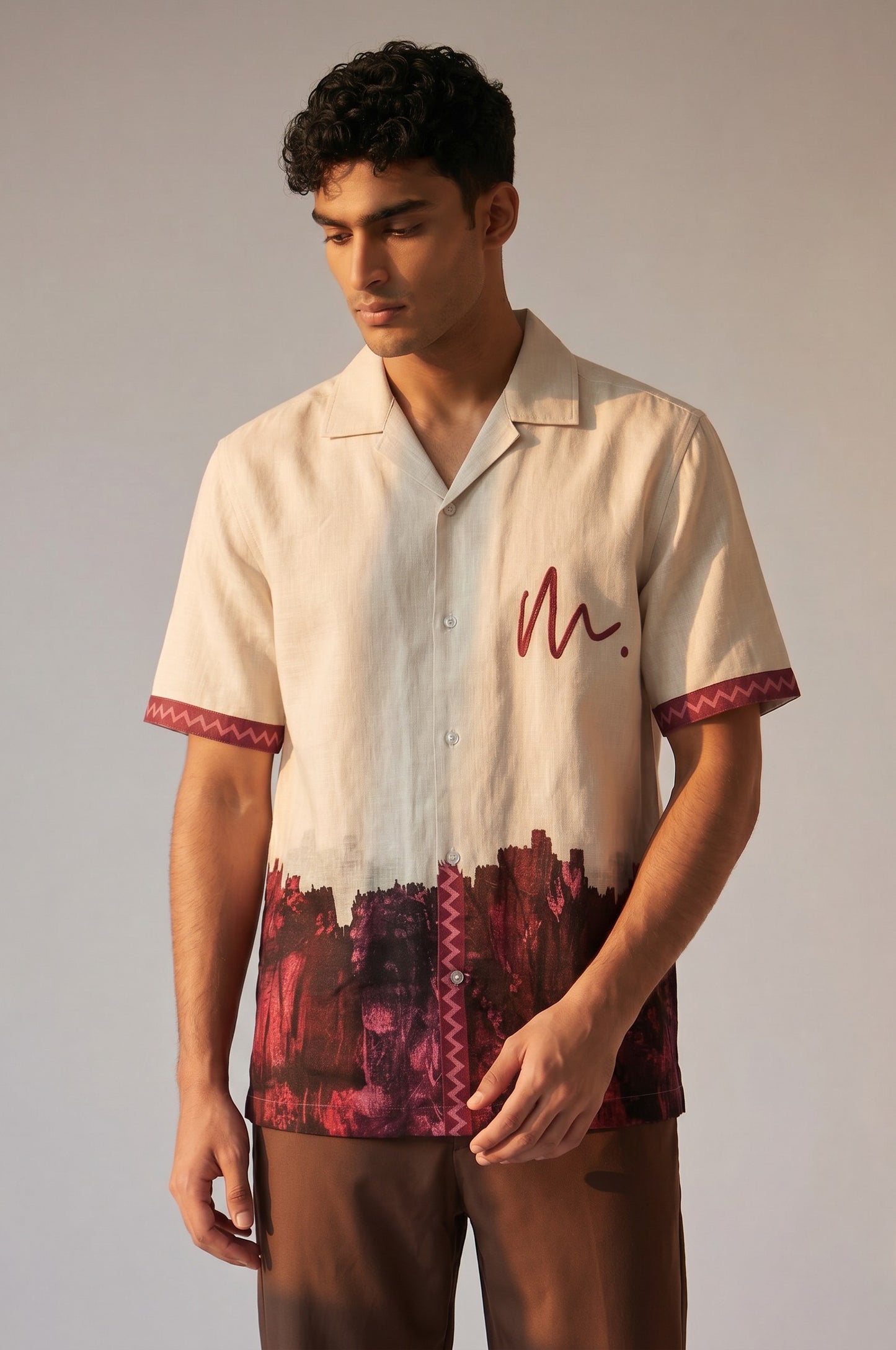 Eden Linen Shirt by geemeeo X Priyanka Chandra