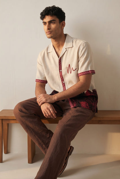 Eden Linen Shirt by geemeeo X Priyanka Chandra