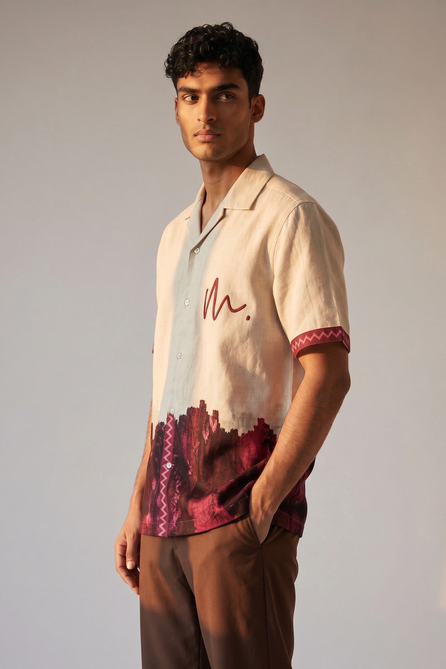 Eden Linen Shirt by geemeeo X Priyanka Chandra