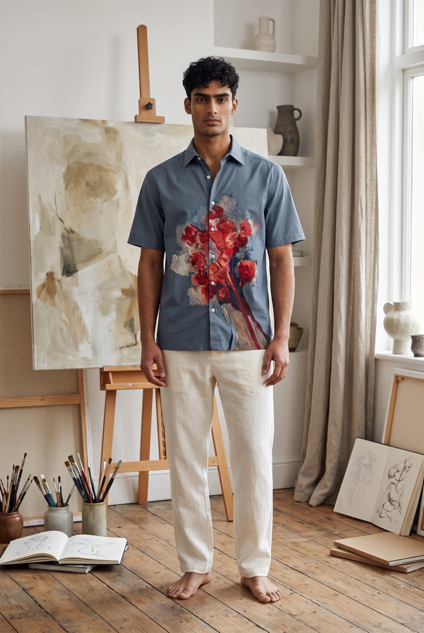 Tranquil Shirt by geemeeo X Priyanka Chandra