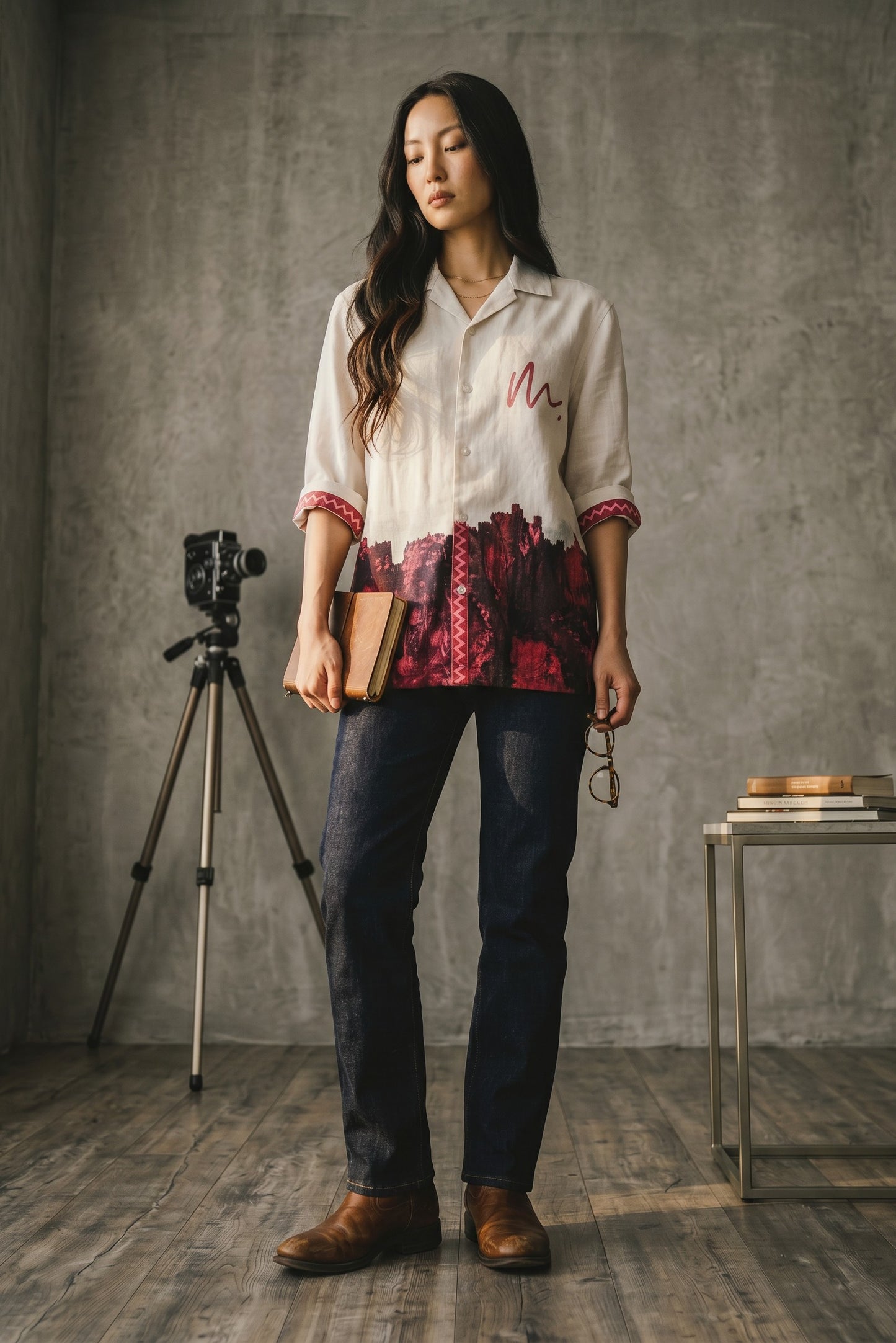 Eden Linen Shirt by geemeeo X Priyanka Chandra