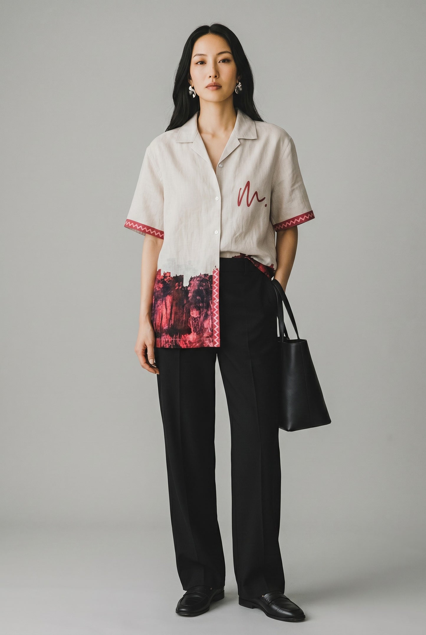 Eden Linen Shirt by geemeeo X Priyanka Chandra