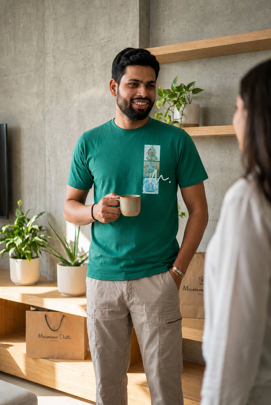 Sooka Regular fit T-shirt by geemeeo X Priyanka Chandra