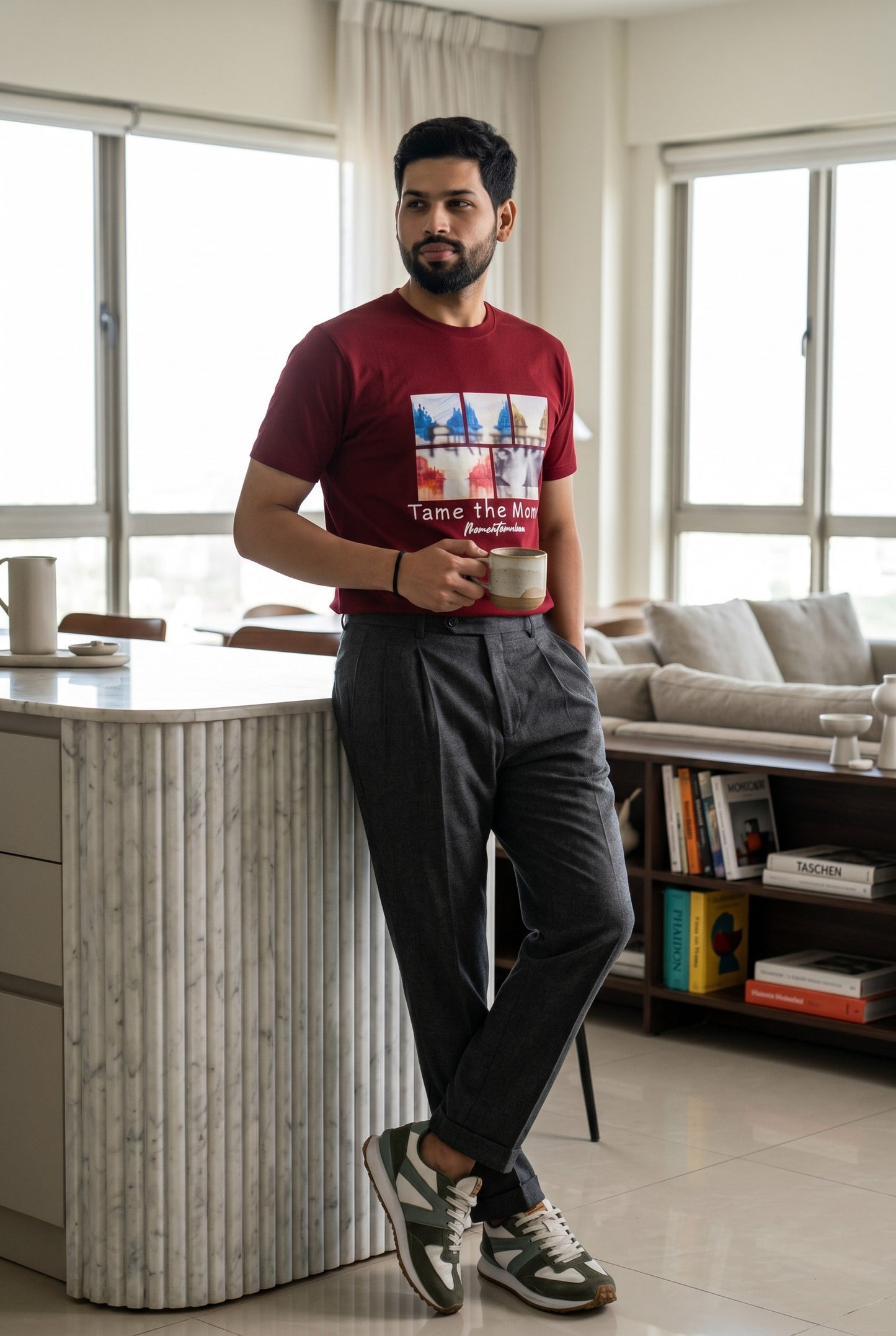 Sooma Regular fit T-shirt by geemeeo X Priyanka Chandra