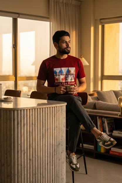 Sooma Regular fit T-shirt by geemeeo X Priyanka Chandra